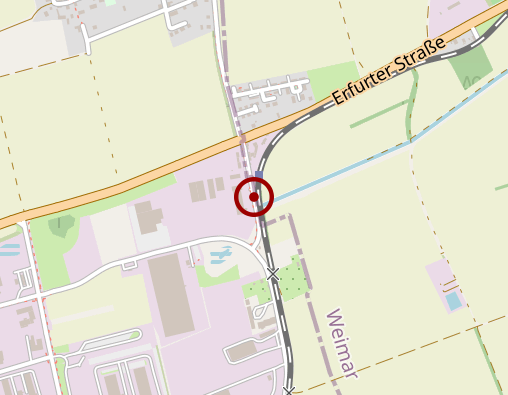 Karte: Diakonie Sozialstation Weimar-Blankenhain