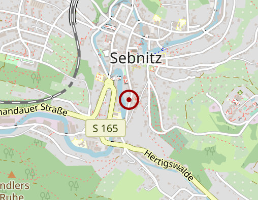 Karte: Seniorenhelfer Sachsen GmbH - Angebot Sebnitz