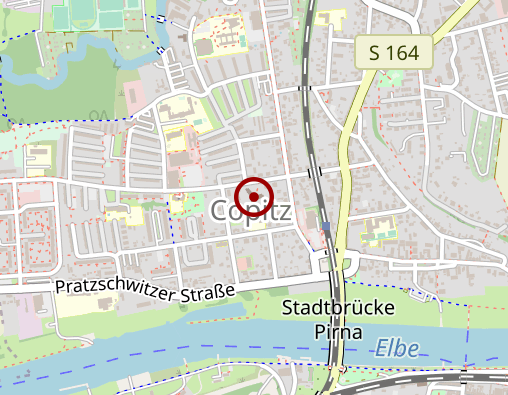 Karte: Diakonie - Sozialstation Pirna-Copitz