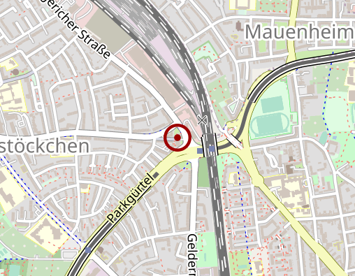 Karte: Taxi-Ruf Köln Taxi-Rufsäule