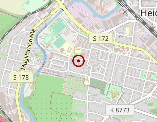 Karte: CJD Sachsen - Angebot Heidenau