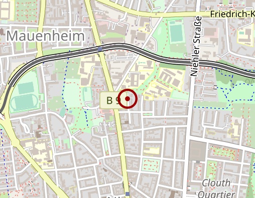 Karte: Information - Beratung - Unterstützung für Eltern mit Kindern, die schwer erkrankt sind und/oder eine Behinderung haben