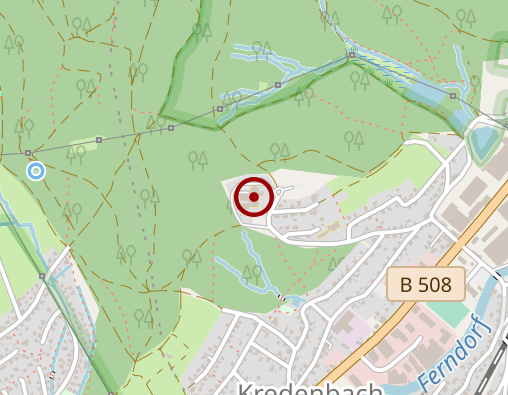 Karte: Diakonie Klinikum Ev. Krankenhaus Kredenbach, Krankenhausbetrieb bis zum 28.02.2018