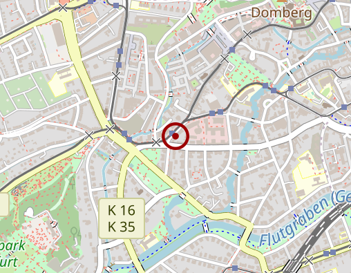 Karte: MIA, Miteinander - Inklusiv - Anders, Offene Angebote der Lebenshilfe Erfurt