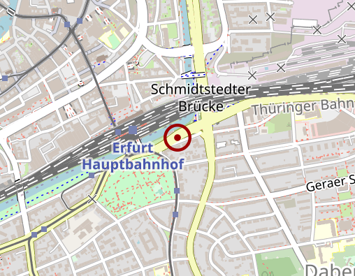 Karte: Johanniter-Dienste Sachsen-Anhalt Thüringen GmbH