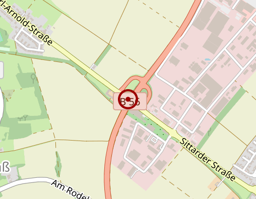 Karte: Tagespflegehaus Gillrath