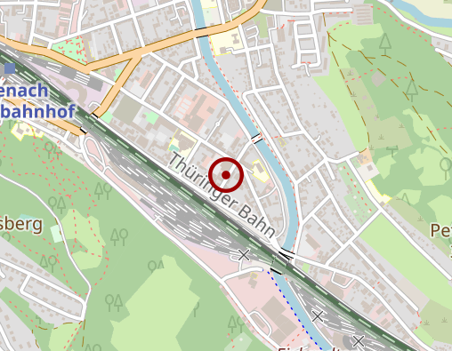 Karte: Taxi- u. Kurierdienst Weise