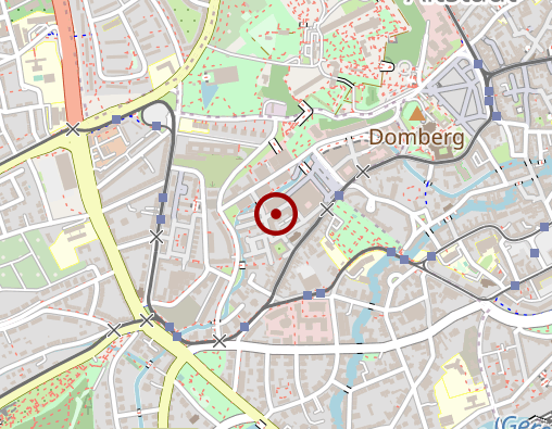 Karte: Haus im Brühl Erfurt