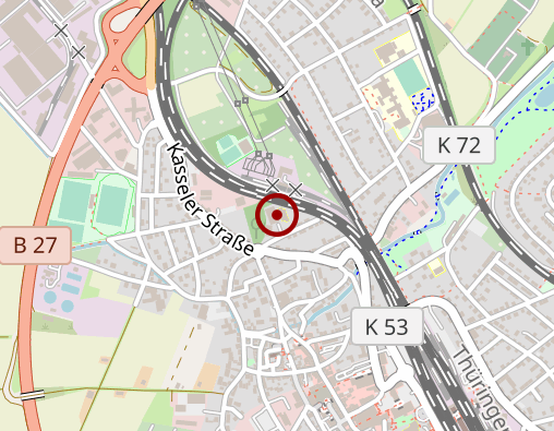 Karte: AWO Altenzentrum Brigitte-Mende-Haus Nordhessen gGmbH