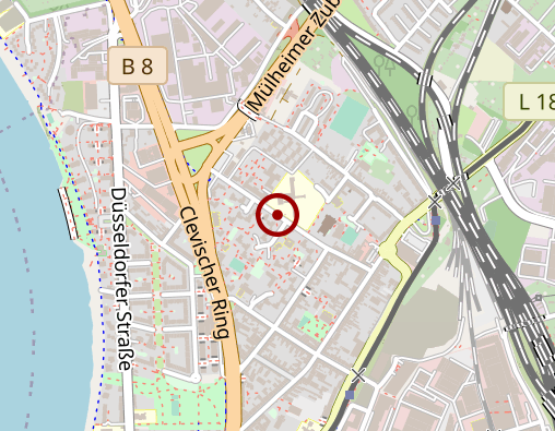 Karte: Seniorenzentrum Köln Mülheim Haus 3 Neurologische Pflegebedürftige