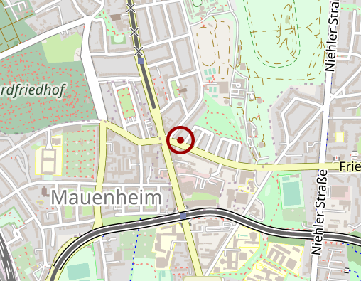 Karte: Bestattungen Krämer