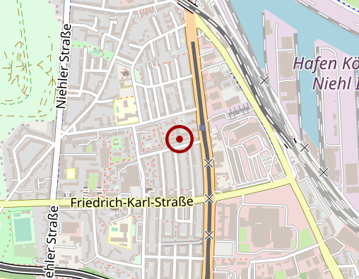 Karte: DRK Köln - Café Dröppelmina