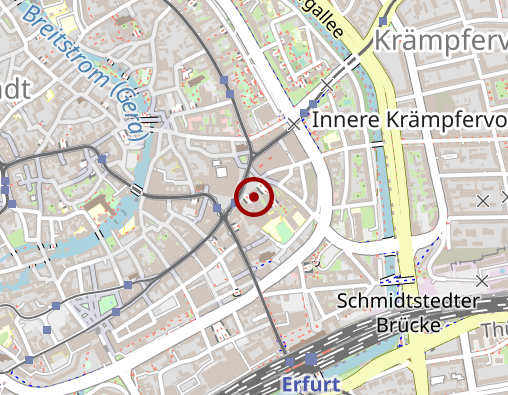 Karte: Caritas Trägergesellschaft "St. Elisabeth"" gGmbH Tagesbetreuung Sophia Erfurt