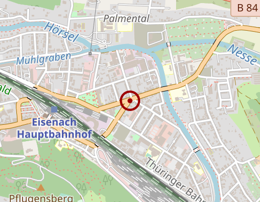 Karte: Eisenacher Pflege Dienst Marion Hofmann