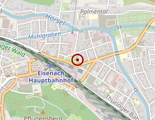 Karte: AZURIT Seniorenzentrum Eisenach