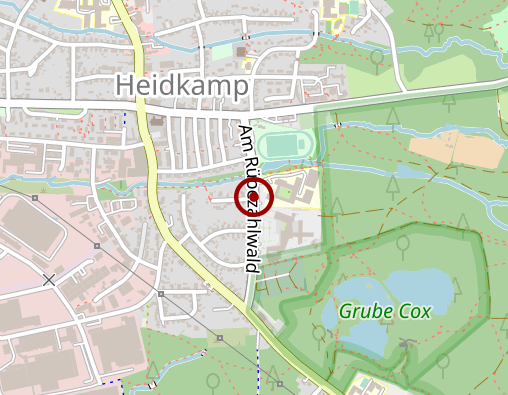 Karte: Boje - Heidkamp