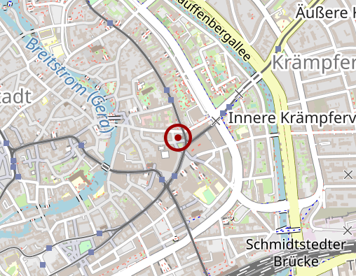 Karte: Krull Praxis für Psychotherapie Friedhelm