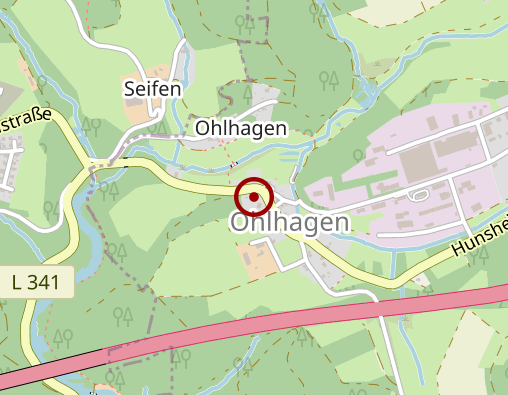 Karte: Lüdenbach-Klippel H.