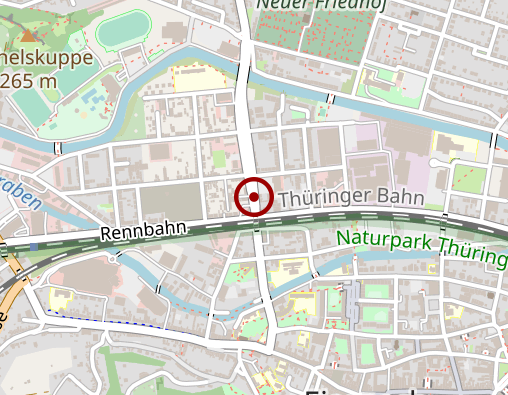 Karte: Pietät Eisenach e.K.