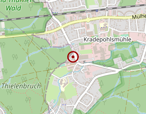 Karte: GWK Gemeinnützige Werkstätten Köln Stiftung für Bildung u. Behindertenförderung GmbH