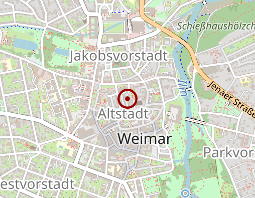 Karte: Bürgerstiftung Weimar - Weimars gute Nachbarn