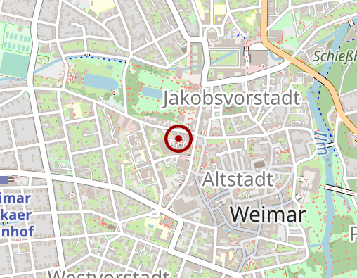 Karte: Bestattungsinstitut "Zur ewigen Ruh"