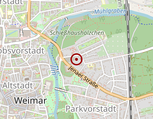 Karte: Physiotherapie "Tiefurter Allee2d"