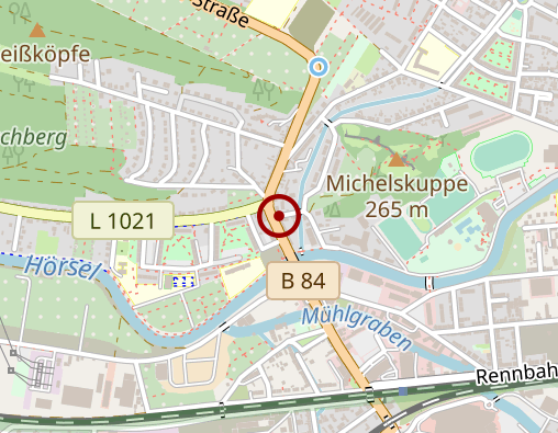 Karte: Diako Tagesbetreuung für Demenzkranke in der Begegnungsstätte