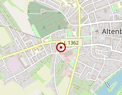 Karte: Sanitätshaus Altenburg GmbH Zentrum für Rehatechnik