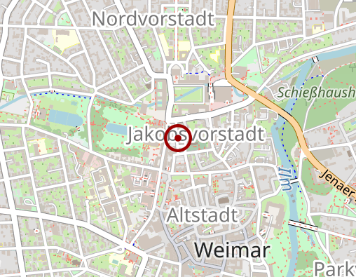 Karte: Tagespflege & Pflege im Jakobsviertel Weimar