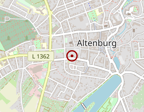 Karte: Bestattungsunternehmen Kießling