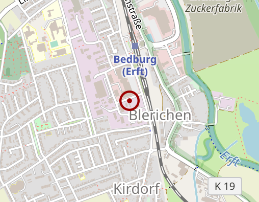 Karte: Bedbur-Gauls Inh. S. Tetschet