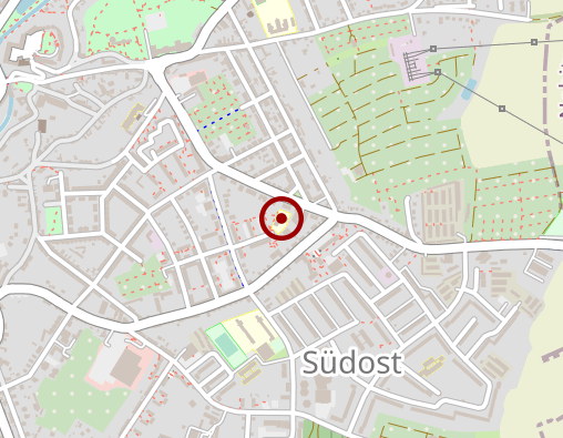 Karte: Tagespflege im Dichterviertel