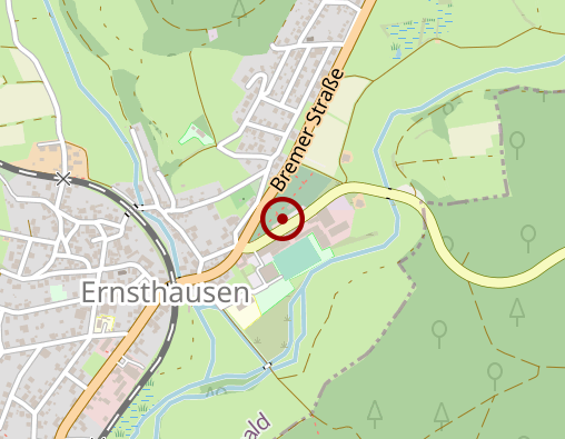 Karte: Turn- u. Sportverein 1924 e.V. Ernsthausen