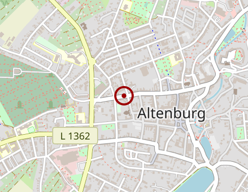 Karte: Sanitätshaus Altenburg GmbH