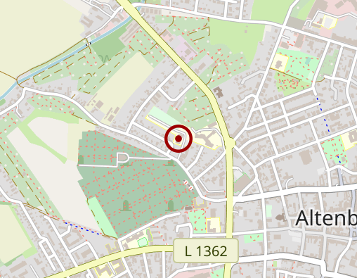 Karte: Klinik für Psychiatrie, Psychotherapie und Psychosomatik Altenburg