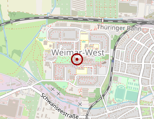 Karte: Salus-Pflege Thüringen GmbH