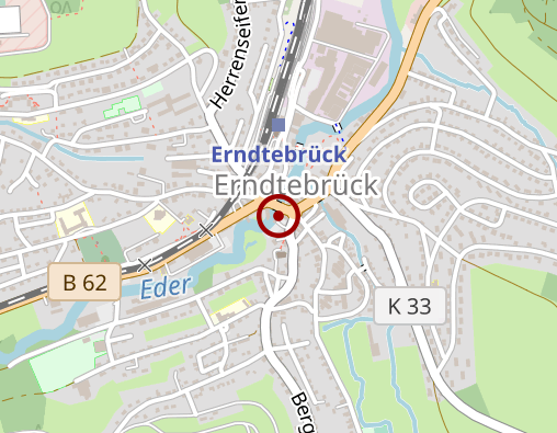 Karte: Bestattungen Weyand