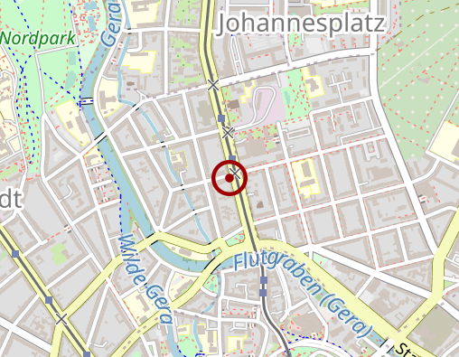 Karte: Ambulanter Pflegedienst Pflegeengel Erfurt GmbH