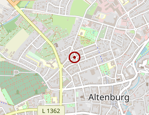 Karte: Sanitätshaus Altenburg GmbH