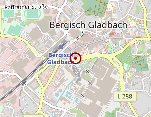 Karte: NOVOTERGUM Süd GmbH Bergisch Gladbach