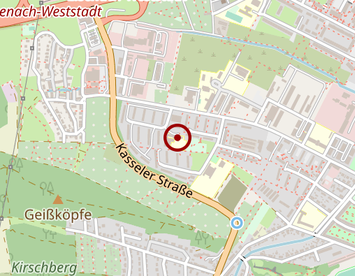 Karte: Aktiv im Leben mit Behinderung Wartburgkreis e.V.