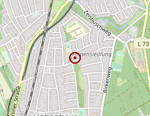 Karte: Bestattungen Maus