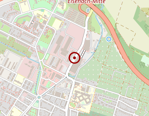 Karte: Taxi- & Mietwagen Zentrale Eisenach & Wartburgkreis