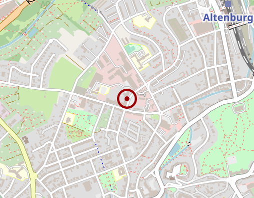 Karte: Michels Pflege Sachsen-Thüringen GmbH Seniorenresidenz Schlossblick Altenburg