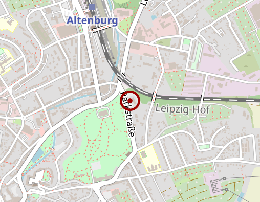 Karte: Lebenshilfe Altenburg e.V. Pflegedienst