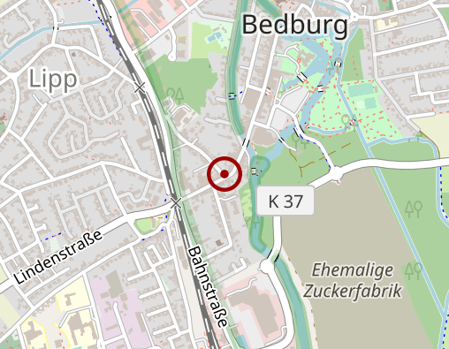 Karte: Caritas Ambulanter Dienst Bedburg