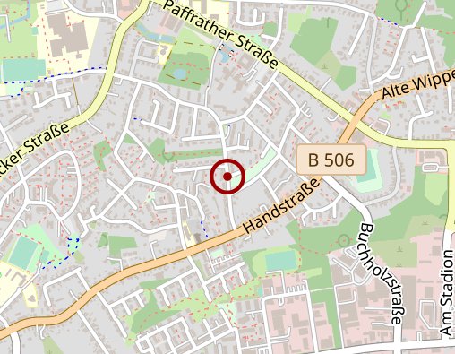 Karte: Boje-Gruppe im Treffpunkt Anna-Haus