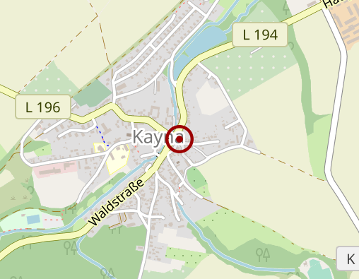 Karte: Friseursalon "Kayna"
