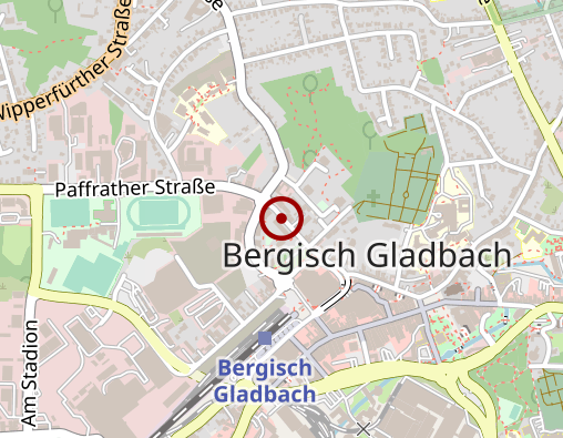 Karte: BeWo Die Kette e.V.